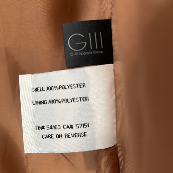 Kenneth Cole Small Faux Suede Jacket - Picture 3 of 5